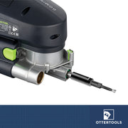 Domino adapter - adapts milling cutters from the DF500 to the DF700, compatible with the Festool DF700