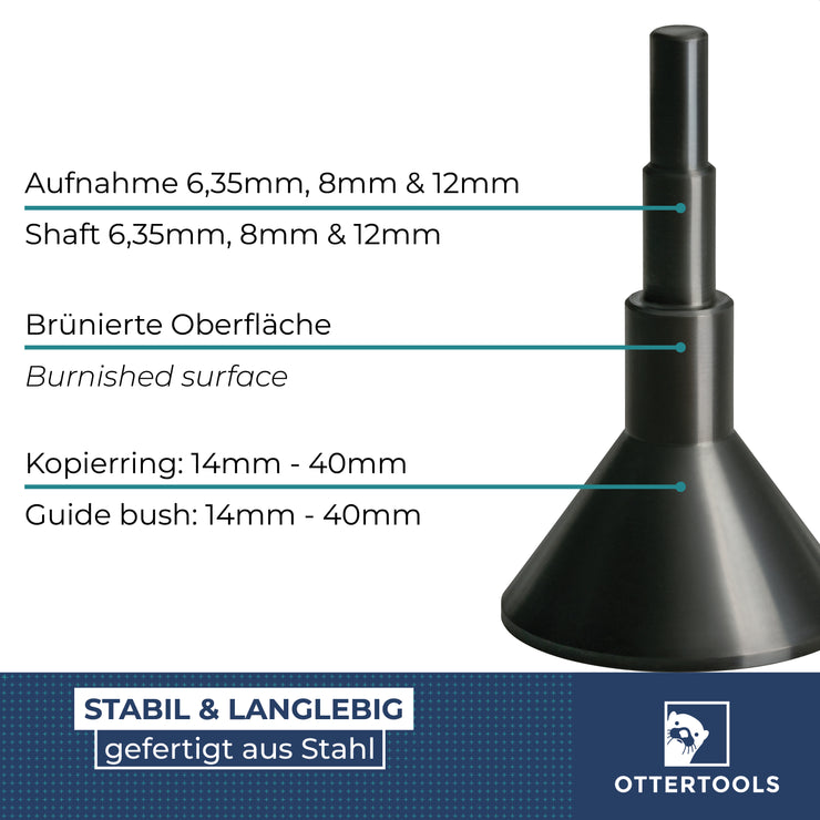 Centering mandrel / centering aid made of steel 40mm - ZH40