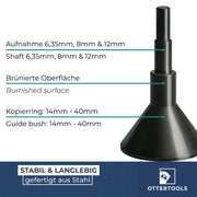 B-stock: Centering mandrel / centering aid made of steel 40mm - ZH40